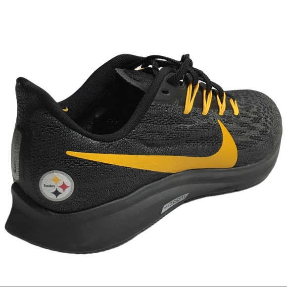 Nike | Shoes | Nike Air Zoom Pegasus 36 Pittsburgh Steelers Sz 9 | Poshmark